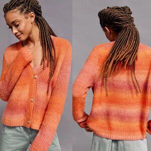 Anthropolgie Maeve Hallie Space-Dyed Cardigan Women’s Wool Blend Size S